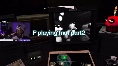 Watch max jump even when he is not playing😂 #f #fyp #tiktok #max #maxfewtrell #fivenightsatfreddy #fnaf #horror #game #vr #part2 