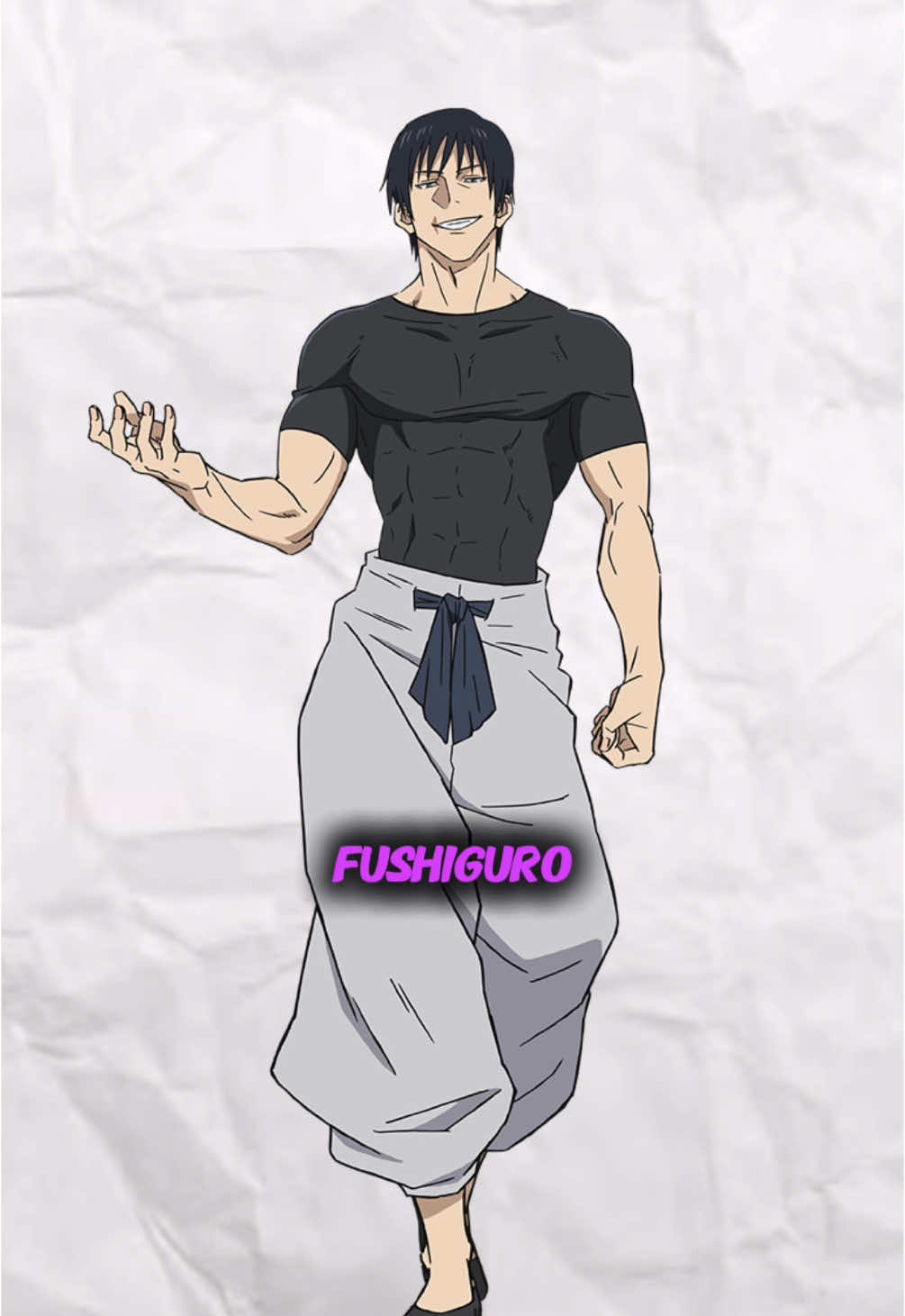 How to get the Toji Fushiguro physique💜 #anime #toji #motivational #jujustukaisen #physique #gym #fyp 