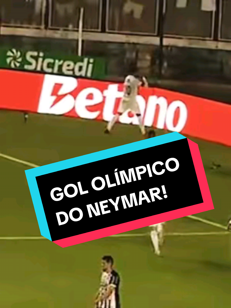 O NEYMAR METEU UM GOL OLÍMPICO 🤯🤯🤯🤯 #tiktokesportes #neymar #njr #neymarjr #santos #vilabelmiro #vila #santosfc #sfc #futebol #gol #olimpico #golaço #goal #corner #conerkick #Soccer