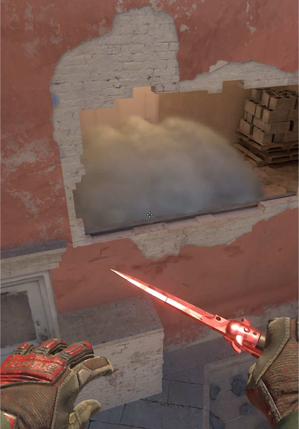 Perfect window smoke in CS2 #fyp #cs2 #counterstrike #cs2funny #cs2moments #cs2memes 