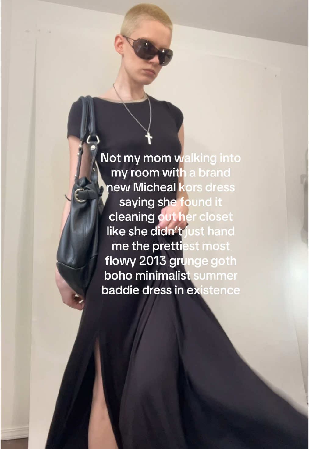 I’ll be leaning out the window of a convertible in the dessert if anybody needs me #2013 #boho #goth #depop #OOTD