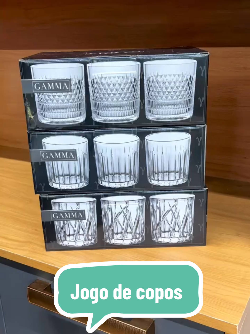 jogo 6 copos de whisky transparente 315ml Comente eu quero que envio um super cupom de desconto 🤩