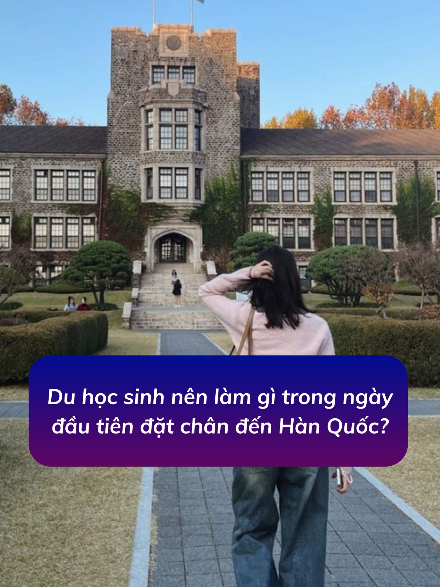 Du học sinh nên làm gì trong ngày đầu tiên đặt chân đến Hàn Quốc? #duhochanquoc #viralvideo