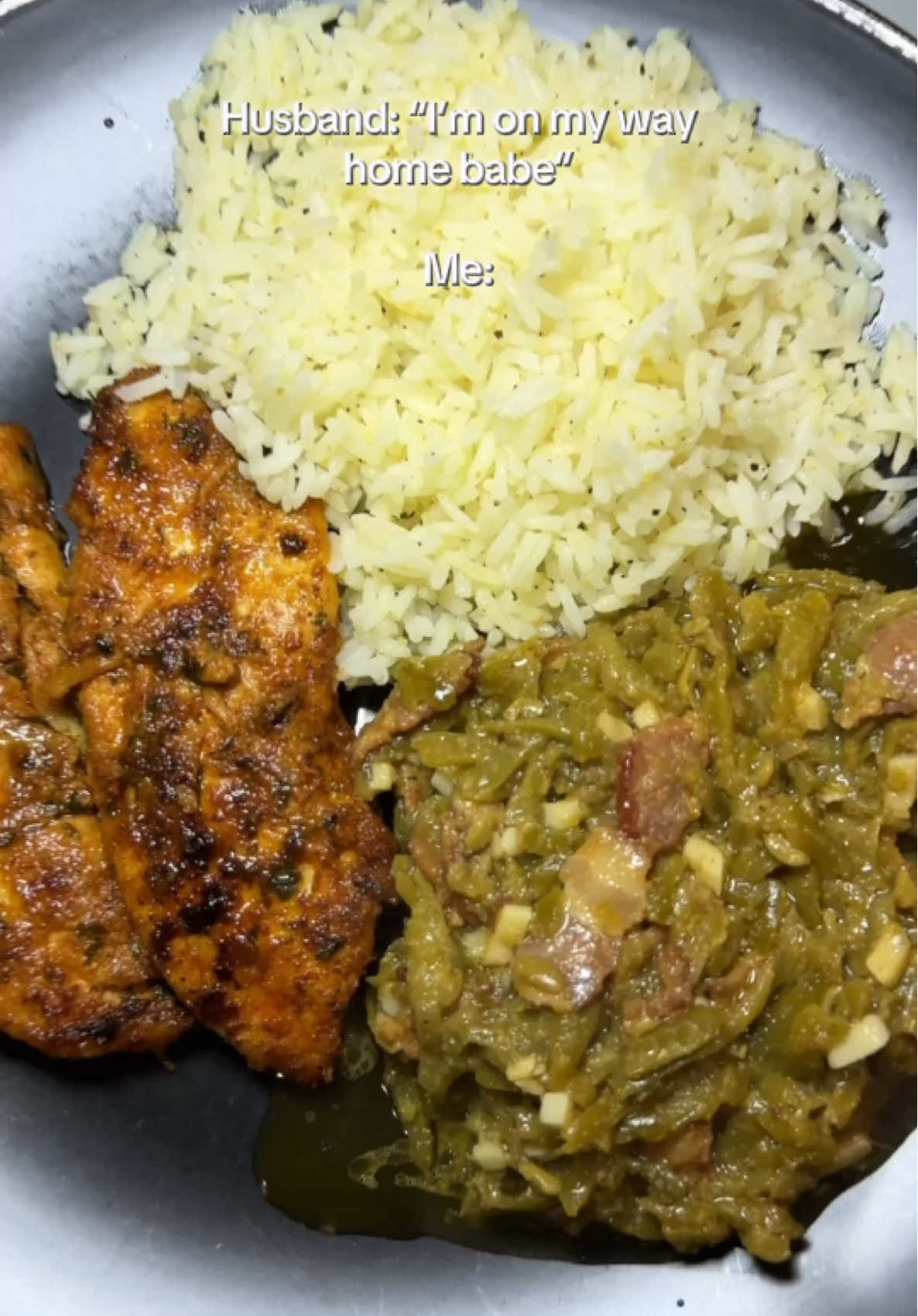 Chicken, rice & green beans  #chicken #rice #greenbeans #chickendinner #dinner #DinnerIdeas #dinnerwithme #dinnertime  #homemade #cookingformyhusband #bluecollar #bluecollarboys #bluecollarbabe #bluecollarwife #sahw #fyp #fypシ #fypage #fypシ゚viral #sahm #MomsofTikTok #wivesoftiktok