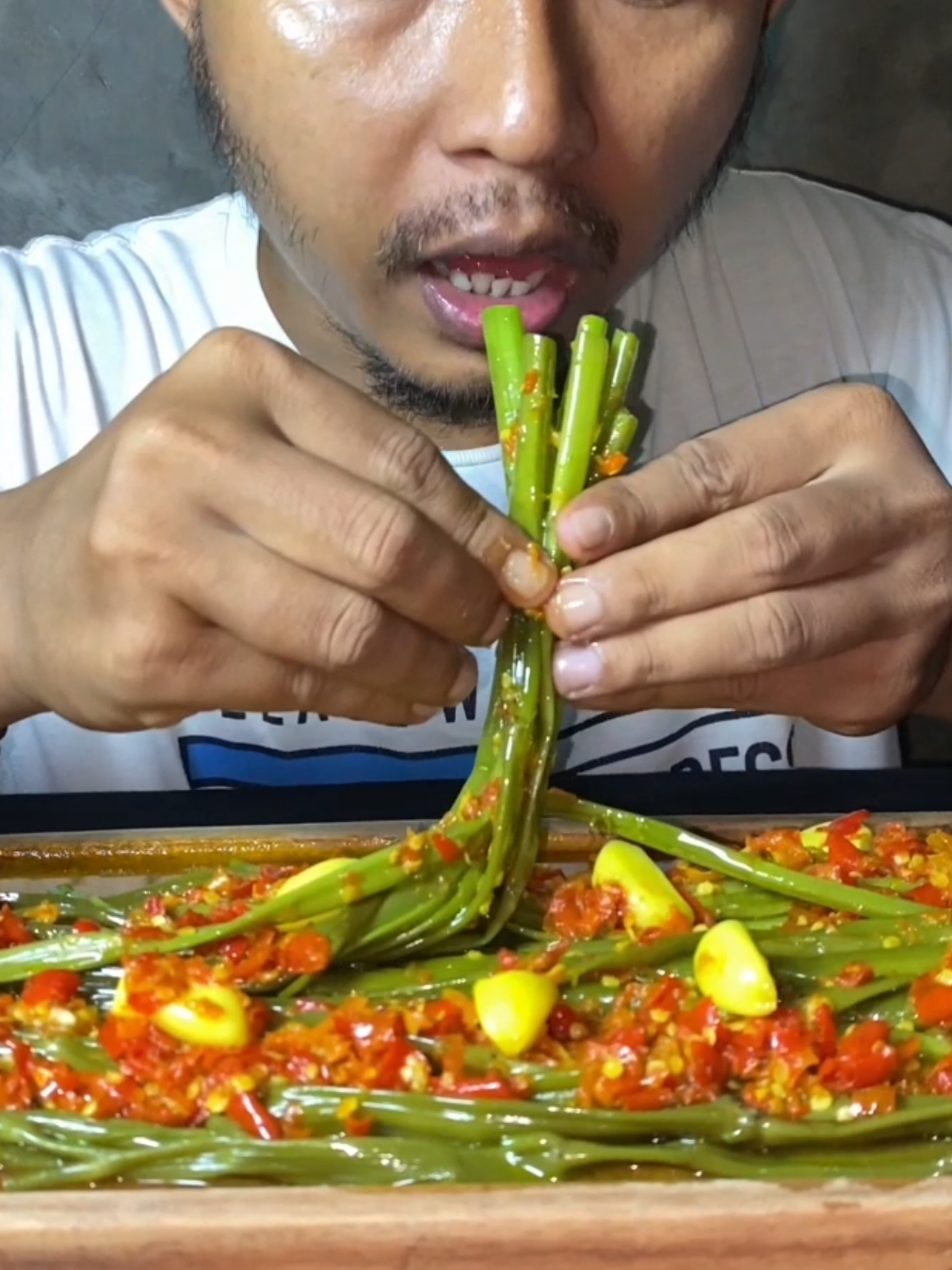 Rumput Pedass🔥🔥 #kangodoy #mukbang #mukbangasmr #chinesefood 