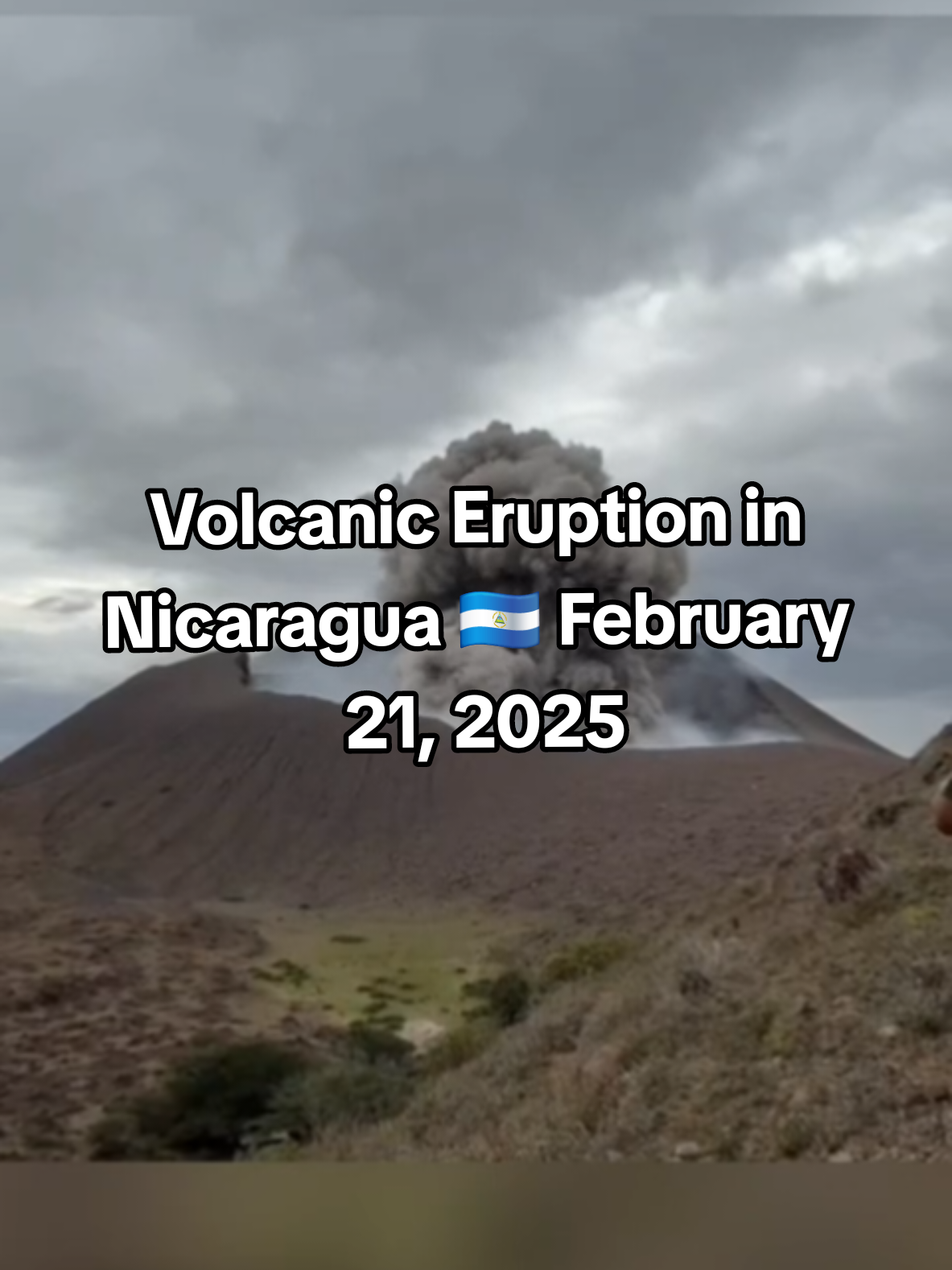 🇳🇮 Nicaragua | Telica Volcano Erupts, Forcing Evacuations 🌋🔥 🚨 February 21, 2025 – The Telica Volcano in León, Nicaragua, has erupted once again, spewing lava, ash, and gas into the sky. 🌋🌫️ The renewed volcanic activity has prompted evacuations in nearby communities as authorities rush to ensure residents' safety. 🏡🚨 📡 Monitoring the Situation Geologists and emergency response teams are closely tracking the eruption, warning that further activity remains possible. ⚠️🌍 The eruption column has reached high altitudes, with ashfall reported in surrounding areas, affecting air quality and agriculture. 🌾😷 🌫️ Key Concerns & Warnings: 🔹 Evacuations ongoing – Residents from high-risk zones are being relocated to safer areas. 🏠🏃‍♂️ 🔹 Ashfall risk – Ash clouds may disrupt air travel and affect respiratory health. ✈️⚠️ 🔹 Lava flow monitoring – Authorities are tracking potential lava movement toward settlements. 🔥🚧 🌦️ What’s Next? Experts warn that volcanic activity in Nicaragua has been increasing, with Telica being one of the country's most active volcanoes. Further eruptions or seismic disturbances could occur in the coming days. 🌋📡 🌍 Are Global Geological Events on the Rise? The Telica eruption is part of a growing trend of increased volcanic activity worldwide, aligning with theories of cosmic cycles influencing planetary changes. 🌠🔬 📢 Stay Safe! ✅ Follow evacuation orders from local authorities. ✅ Use masks to protect against ash inhalation. 😷 ✅ Monitor updates from Nicaragua’s Geological Institute. --- 🌍⚠️ Climate Change Update: Earth Faces Cataclysmic Cycle 🌌🔬 New scientific research suggests that cosmic cycles are affecting planetary changes, possibly explaining recent spikes in extreme natural events on Earth. 🌠🧬 Experts have identified a 12,000-year cycle of catastrophic changes, which could be driving unprecedented geological and climate shifts. 📅🌎 At the “Global Crisis: The Responsibility” conference, organized by Creative Society, scientists emphasized the need for a broader scientific perspective, moving beyond just CO2 discussions to explore cosmic and geological influences. 🧪🌱 Key Takeaways from the Conference: 🌌 Cosmic cycles play a critical role in Earth's climate changes. 🔭 Planetary shifts are happening beyond Earth. 🌍 Humanity must act now, with only a few years of stable climate left. 📺 Watch the Full Conference: Available on YouTube, Rumble (Creative Society channel), and TikTok. 🎥🌍 #Nicaragua #Telica #Eruption #Destruction #Anomaly #ClimateCrisis #Weather #ClimateChange #CreativeSociety #SpeakUp #ActNow #Tiktok #GCCReport #Responsibility #TheResponsibilityForum #CosmicCycle #GlobalCrisis #ScientificStudy #CosmicInfluence #ClimateScience #PlanetaryChanges #SaveOurPlanet #Catastrophes #ScienceForFuture #EarthsCore #ExtremeWeather #NaturalDisaster #StaySafe #GlobalAwareness