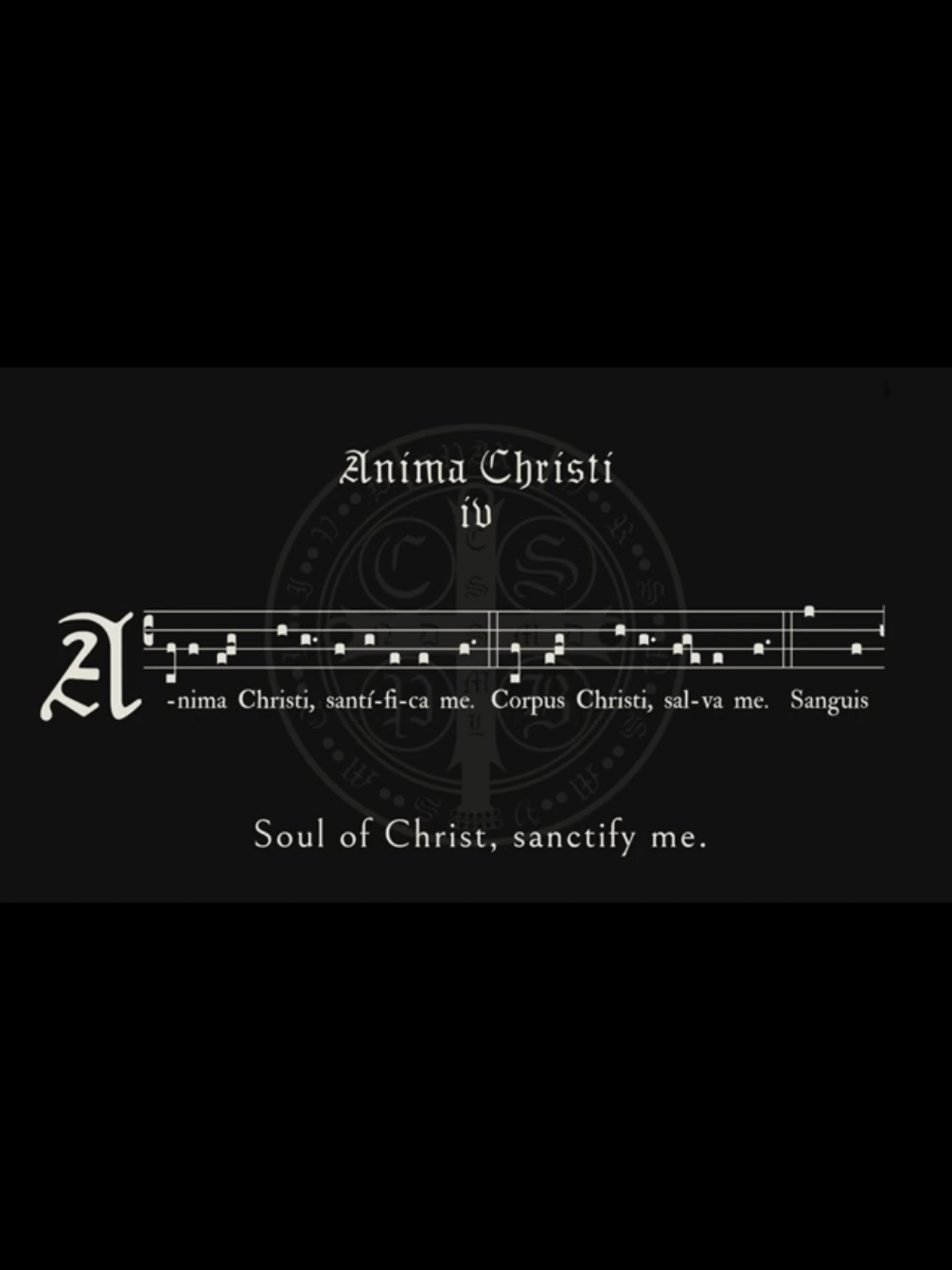 Anima Christi IV | Floriani  Chants of Deliverance (album) . . . . #gregorian #gregorianchant #spiritual #spiritualwarfare #chant #deliverance #floriani #HealingJourney #calm #god 