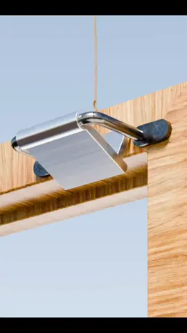 Automatic Door Lock Latch 💡 #DIY #3danimation #latch #doorlock #fyp #foryoupagе 