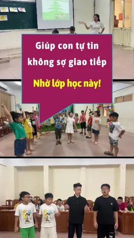 Từ những cô bé, cậu bé nhút nhát, nói chuyện còn rụt rè, chưa dám giơ tay phát biểu bài, mỗi lần đứng trước mọi người là hồi hộp không nói được gì. Giờ đây các con đã có sự tiến bộ rất nhiều qua những buổi học giao tiếp tại MasterKids.  Con biết cách làm quen với bạn mới, biết vận dụng ngôn ngữ linh hoạt, truyền đạt rõ quan điểm và suy nghĩ của mình. Tự tin thuyết trình trước đám đông, linh hoạt xử lý, giải quyết tình huống trong giao tiếp. ❌ Không có trẻ giao tiếp kém, chỉ là do con thiếu môi trường rèn luyện. Bố mẹ hãy đồng hành cùng MasterKids giúp con rèn luyện kỹ năng giao tiếp mỗi ngày nhé. #kynanggiaotiep #kynangsong #kynangthuyettrinh #lamquenketban #kynangmem