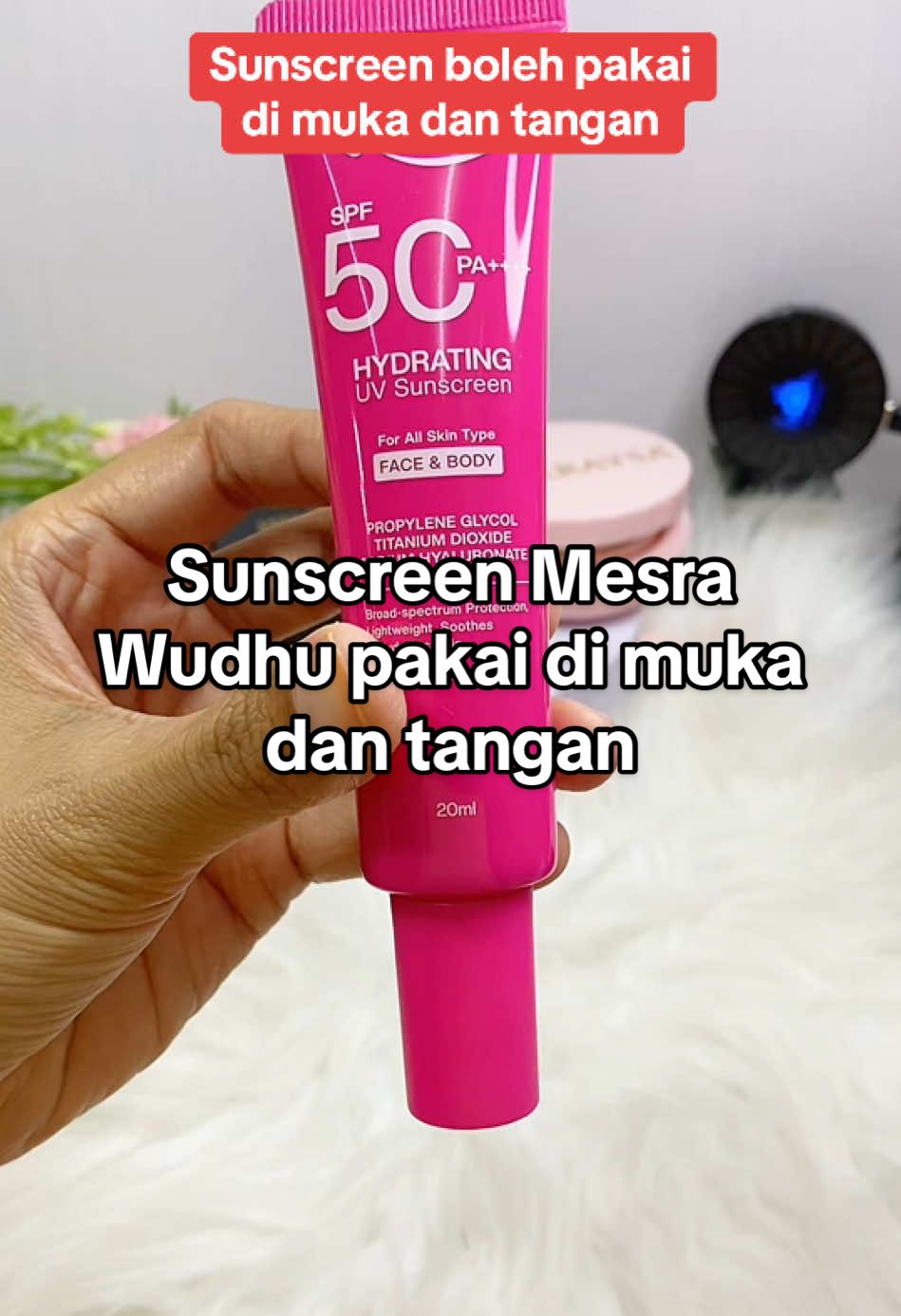 Sunscreen Nurraysa mudah dibersihkan mesra wudhu. Tidak melekit tidak bercapuk sesuai untuk semua jenis kulit.  #sunscreen #sunscreenviral #Nurraysa #sunblock #spf50pa➕➕➕ #jeragat 