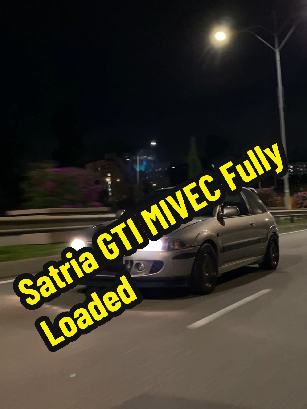 Satria GTI Mivec !  MOD LIST dibawah  :- 4G93 block + Mivec S90 throttle body (New)  Intake Skunk 2 Pinston Wilson High com (New)  Conrod MANLEY (New)  High Cam 302 BC RACING (New)  Valve spring Kelford (New)  Wilson Head stud (New) Oilpump DTR (New) Racing bearing (New) Port n polish Head Golden eagle fuel rail(New) Injector 275  Works pulley (New) K20 COP Ralliart distributor cap Ralliart Extractor Fuel pump Avs (New) Fuel regulator Works (New) Stainless steel open port (New)  Alloy radiator  Electric power steering Wire tuck  Management :- Link Atom Stand alone ecu Gearbox :- Mivec Semi lsd + Final drive Mivec  Exedy racing clutch Short shift  Accessories :- Bonet depan Evo 3 Ori Twinport Evo caliper Lower arm Evo Digital aircond Evo  Flowform TE37 (new)  Ad08 tyres 90% HKS Muffler Ori Stainless steel piping (new)  Adjustable Mines hi low (new)  Mivec doorvisor GTI carpet (nos)  Ultra racing bar (fender & bonet)  Cermin pintu UK spec Single din bt Player (New) #satriagti  #mivec  #proton 