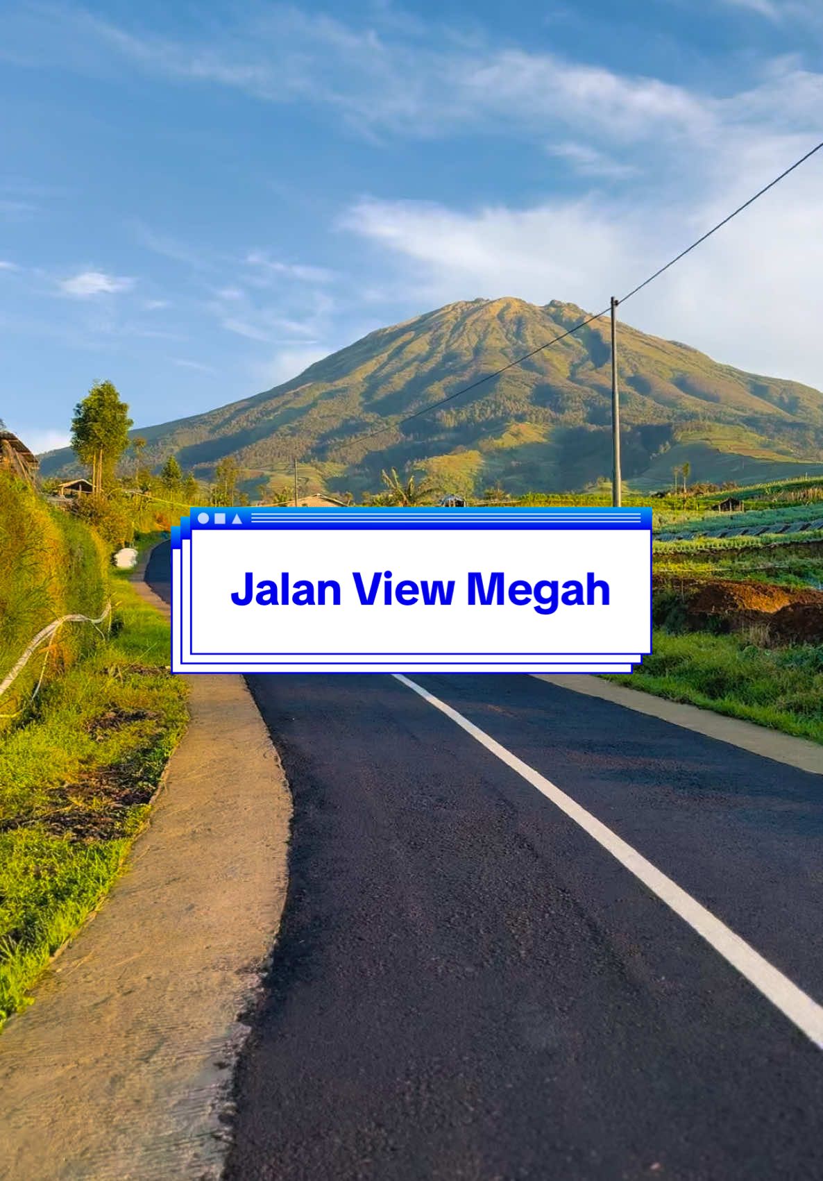 Jalan dengan view terindah  . . . . . #aestheticvibes #mettosmile #fyp @Pesona Indonesia @Wonderful Indonesia @Maulana 