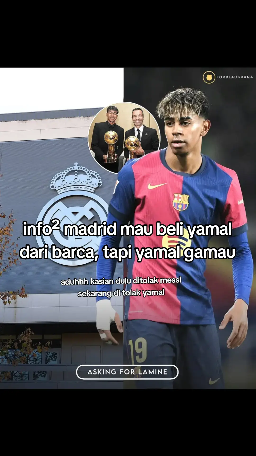 wkwk ga mampu nyaingin yaaa🤣🤣 #viscabarca🔴🔵 #barcelona #fyp 