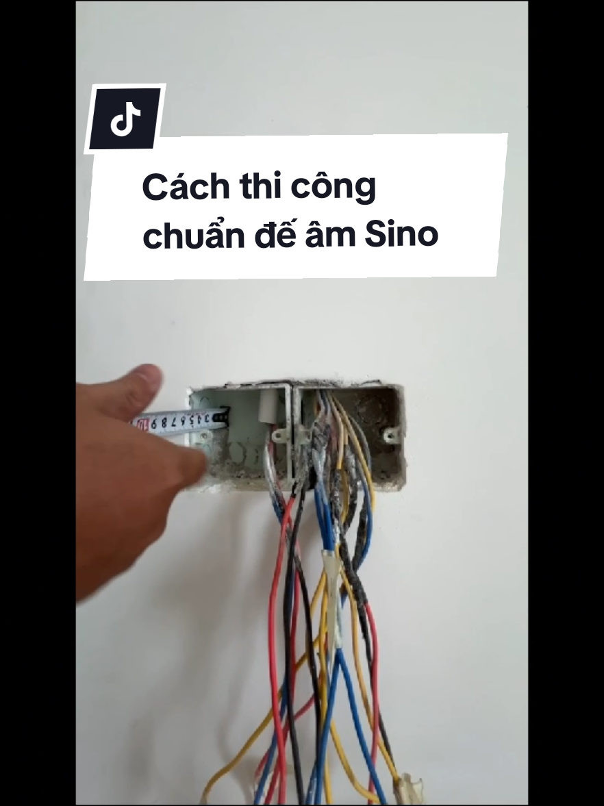 Cách thi công đế âm Sino vuông chuẩn cho công tắc thông minh Aqara #congtacthongminh #aqaravn #thicongdienthongminh #akiasmarthome
