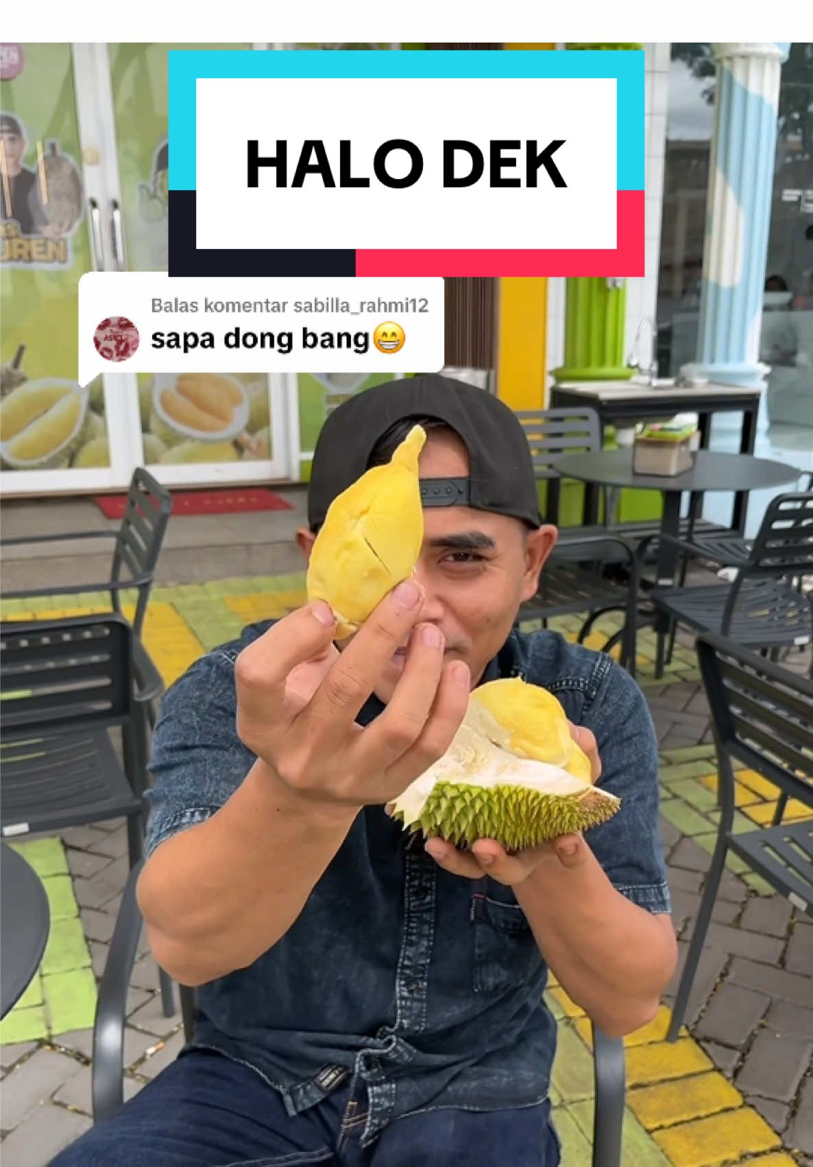 Membalas @sabilla_rahmi12 Halo adik #masdurenviral #durianviral #durian 