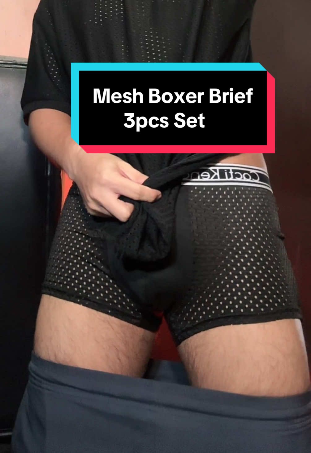 Replying to @𝕫𝕚𝕕 🐦‍🔥 Nag Aadjust sya pag laki ni jun2 #breathableble  #brief #mesh #boxerbrief #mensboxerbrief #underwear  Brief For Men Underwear Set breathable brief set breathable brief 3 in 1 breathable short for men