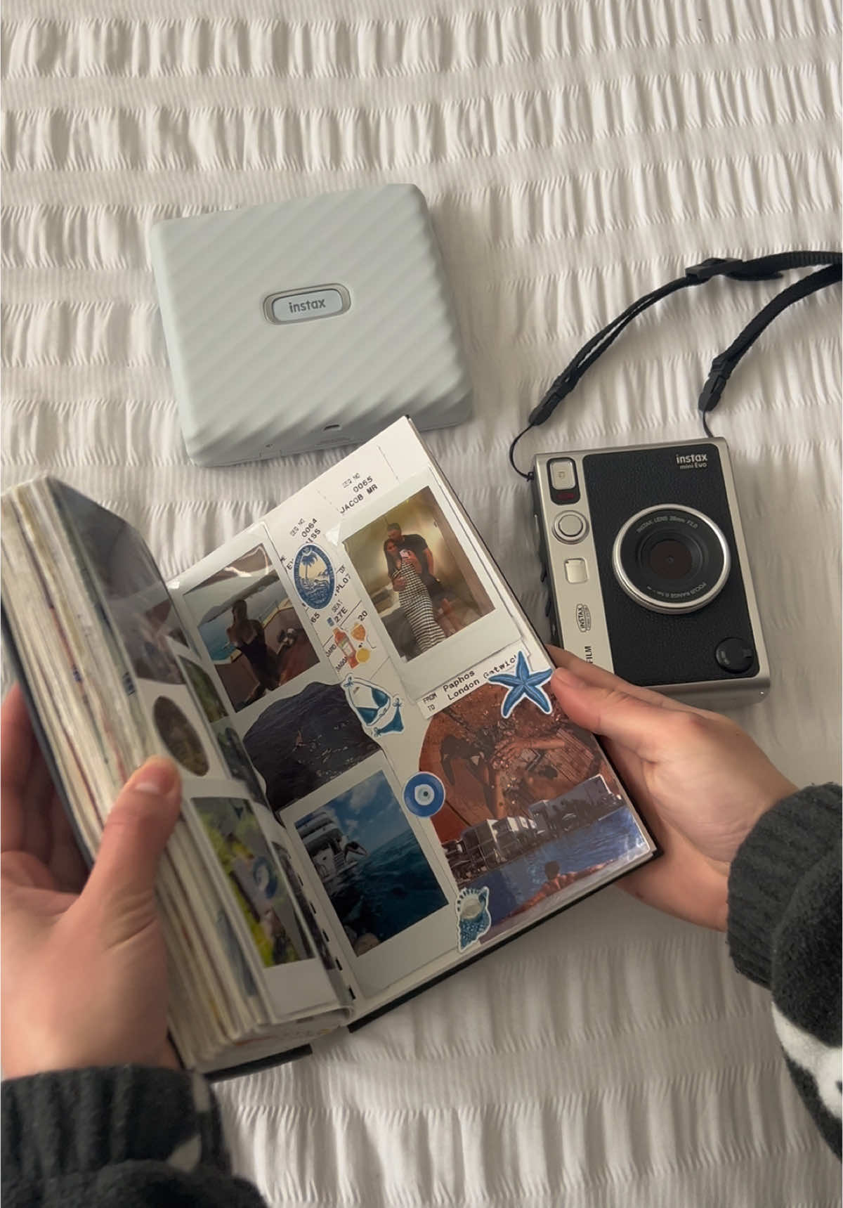 show me the reason you have no money… #instax #instaxminievo #instaxwide #scrapbook 