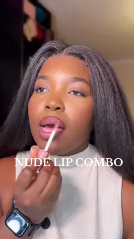 💄Current fav nude lip combo ✨Liner : @MaybellineUK lifter liner (cross the line) ✨Lipstick : @lorealparisuk (nude heaven) ✨lip oil : @nyxcosmetics_uk (status update) ✨plumping gloss : L’Oréal Paris  #nudelip #lipcombotutorial #lipcombotiktok #blackgirllipcombo #nyxcosmetics #brownlipliner #lipgloss #fyp  #CapCut 
