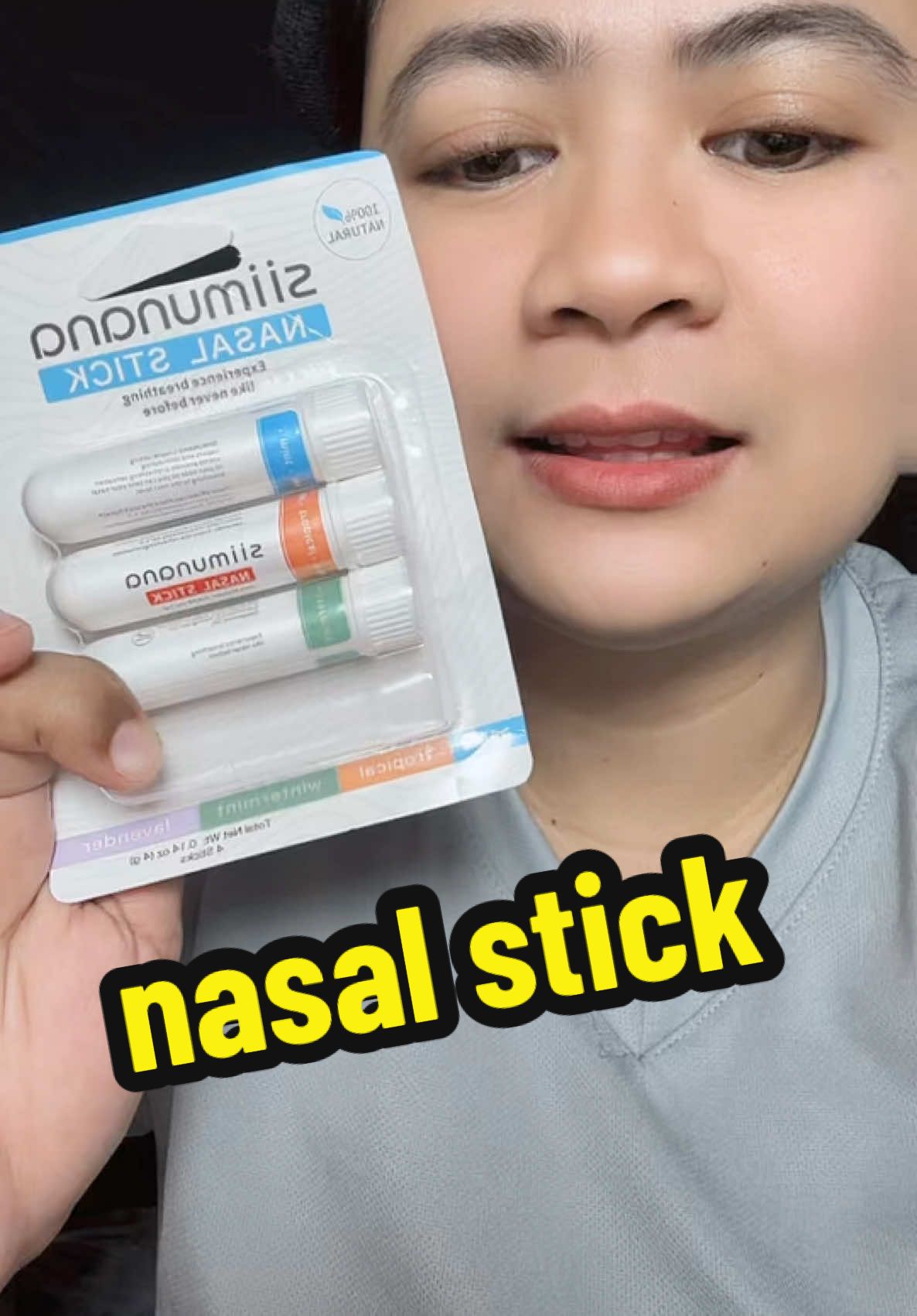 Nasal Stick #nasalstick #mint #relief #headache #allergicrhinitis #allergy #titasoftiktok #titasofmanila 