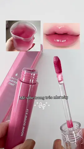 Màu son trong trẻo siu xinh của Romand, hợp với da trắng, cool tone và môi ít thâm nhé 🎀🍧🌸 #review #sonmoi #romand #romandglastingwatertint #14mauvemoon #swatchson #swatches #fyp #viral #xuhuong #trending 