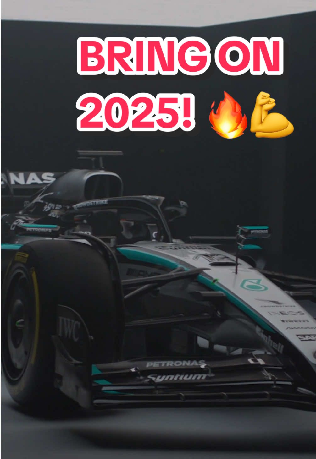 The car that will make us dream in 2025 - the W16 💪 #f1 #formula1 #mercedesf1 #georgerussell #kimiantonelli