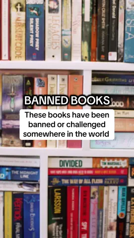 How many of these banned books have you read?  #BookTok #bannedbooks #worldofbooks 