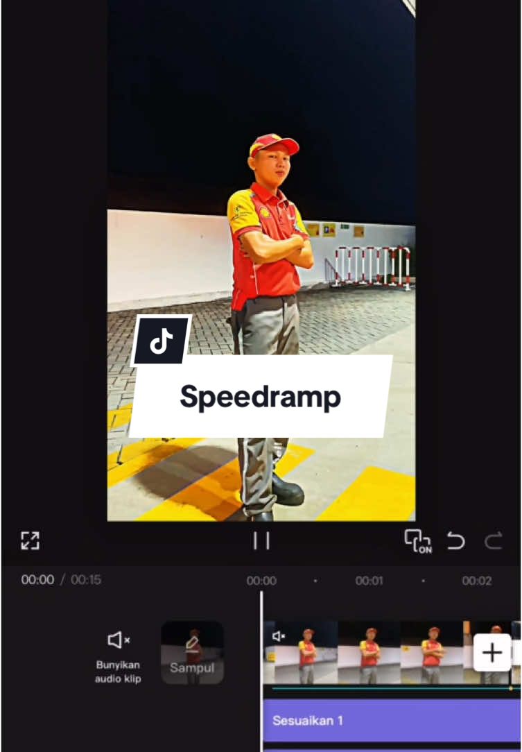 Speedramp simple #tutorial #speedramp #CapCut 