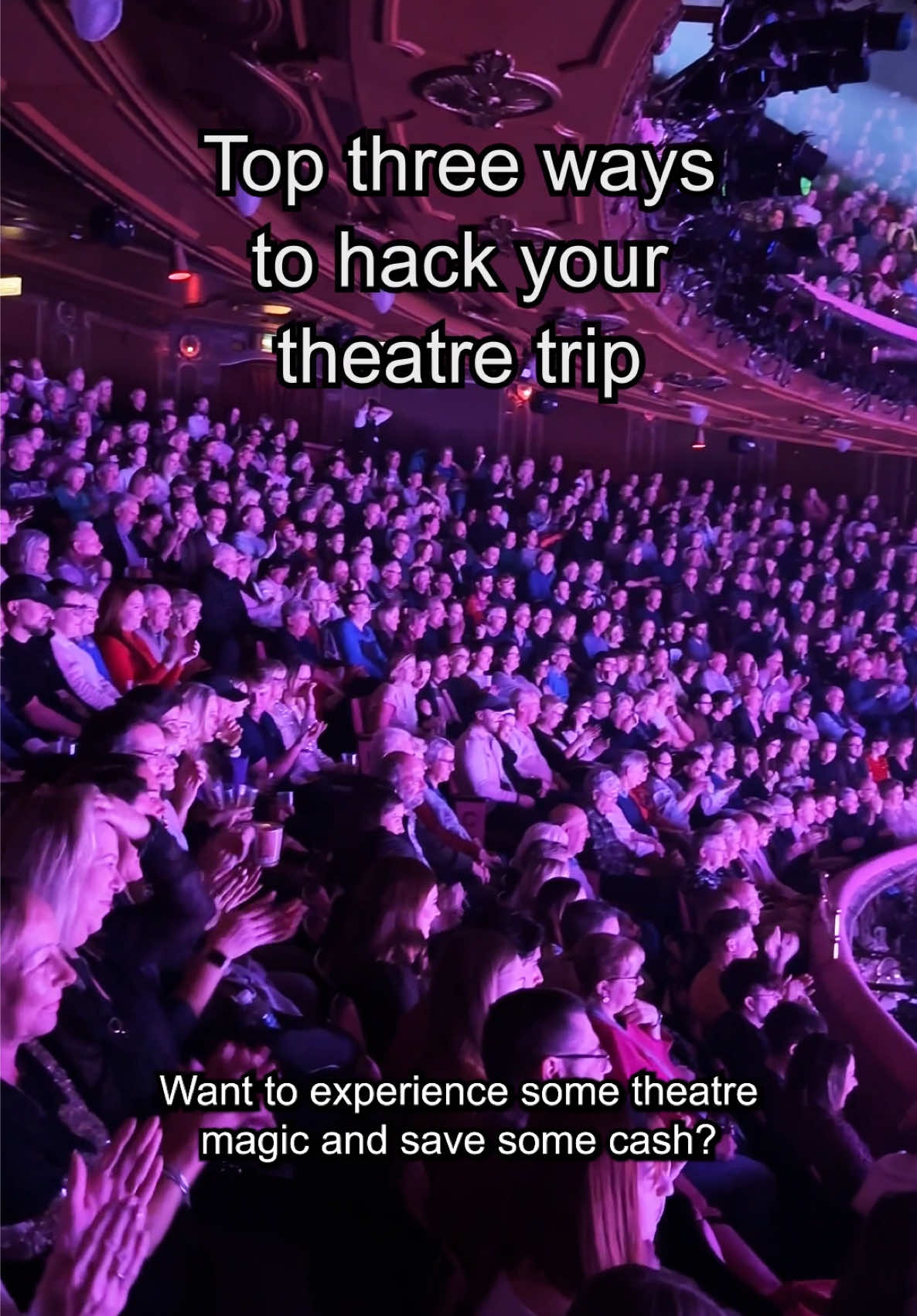 Hacks are back! This time we’re sharing secrets for getting the most out of your theatre trip in London (or with us 😉)  #TheatreTok #TheatreKid #Westend #fyp #Hacks 