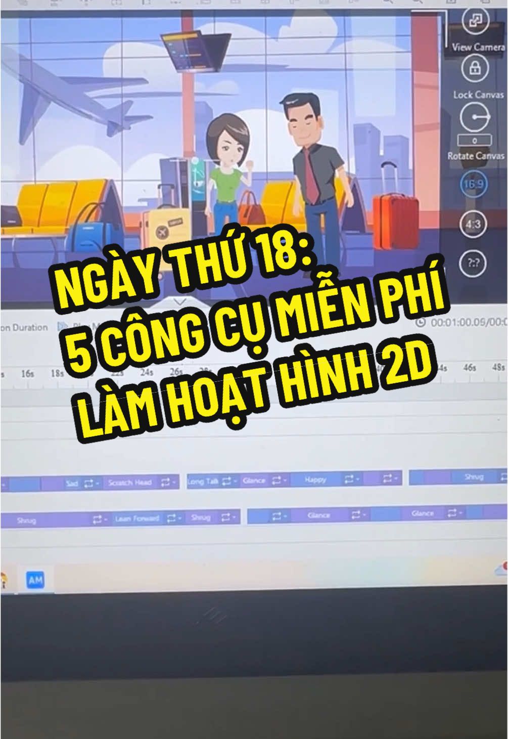 Trả lời @nghenguyen66 5 công cụ miễn phí để làm hoạt hình 2D #phattrienbanthan #100ngaykhoinghiep #editvideo #hoathinh2d #annimation #animiz 