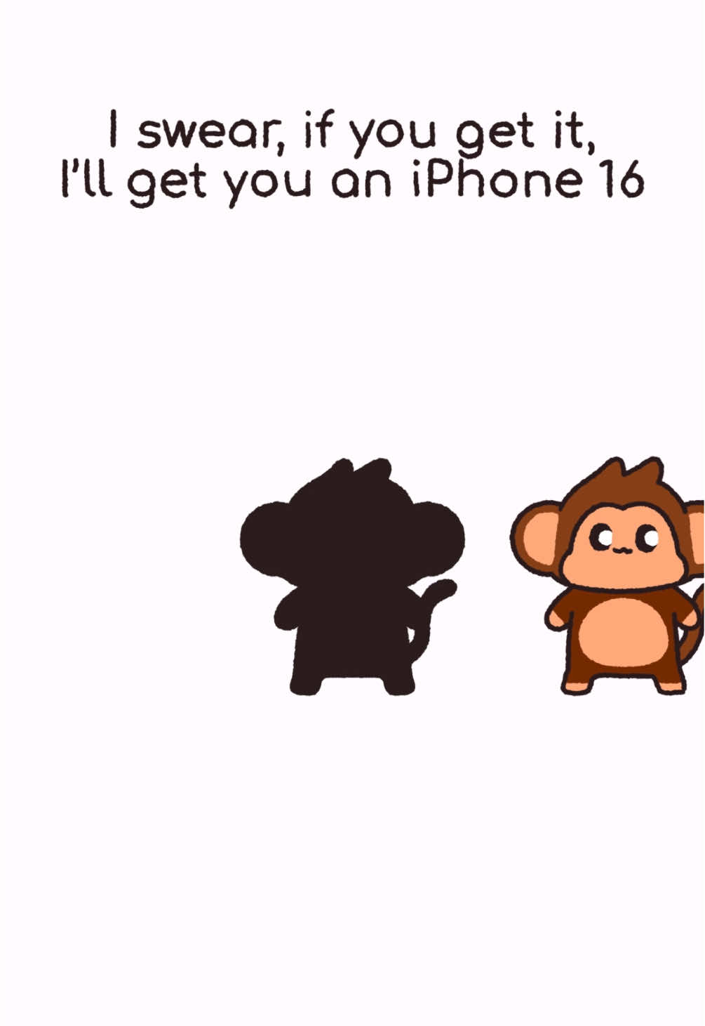 I bet you can’t! 🙈🤞 #cartoon #funny #comedy #animation #cute #fyp