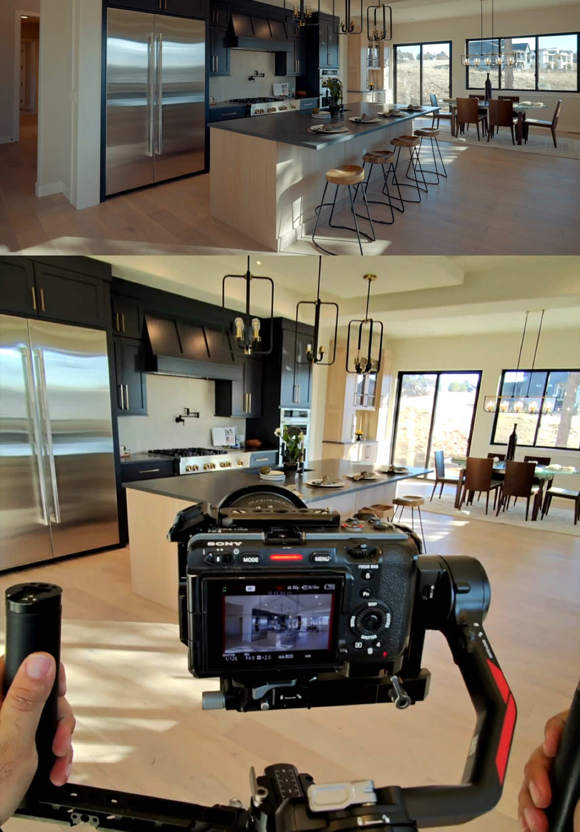 Kitchen POV with Sony fx3 Sony 16-25mm. #cinematic #fouryou #broll #sonyfx3 #cinematography 