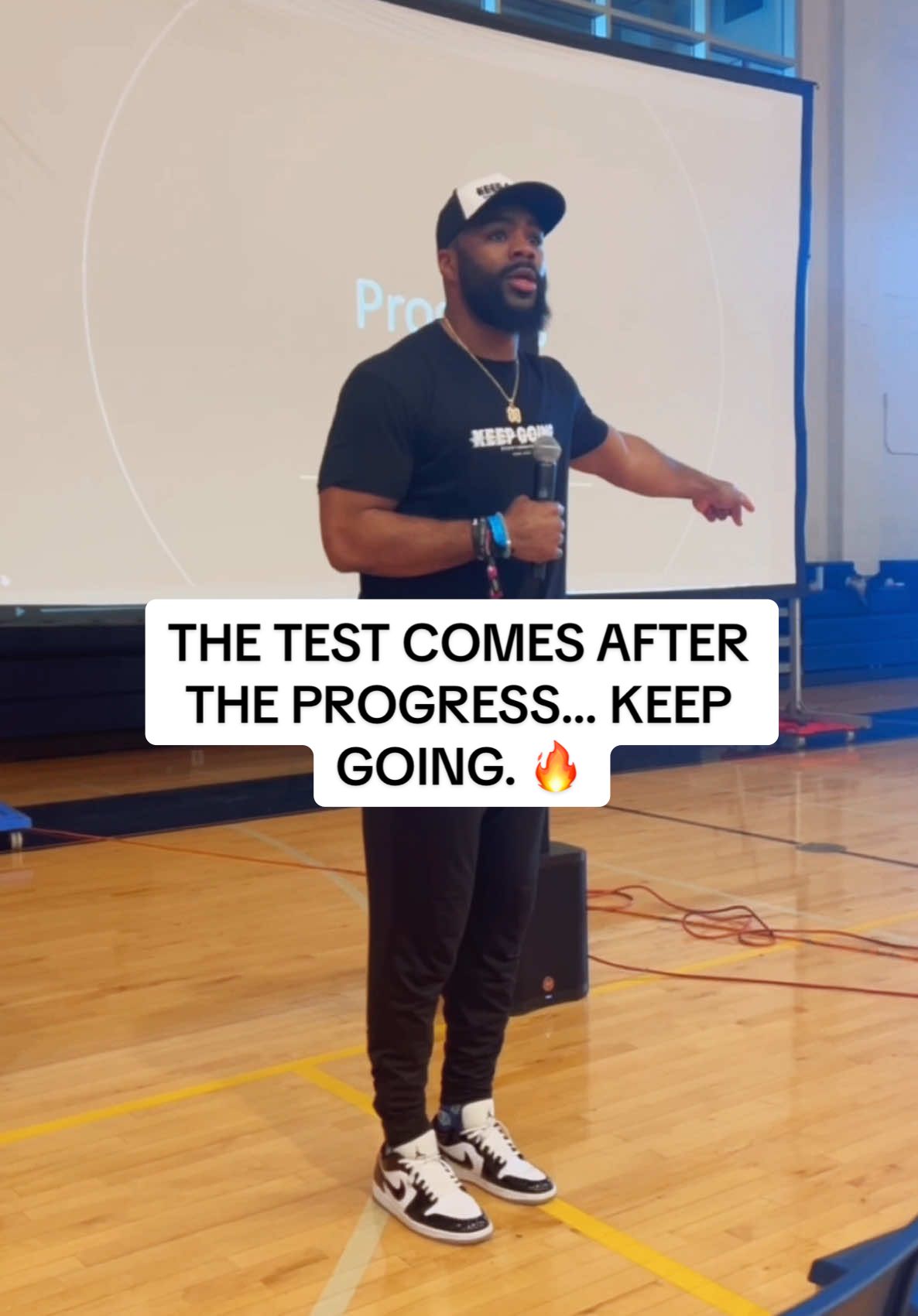 The test always comes after the progress. This is where most people stop… but NOT YOU. KEEP GOING. 💪🏾🔥  Tag someone who needs this reminder 🚀 ! #KeepGoing #Motivation #M#MindsetMattersG#GrowthMindsetD#DailyMotivationH#HighSchoolMotivationS#SuccessMindsetO#OvercomeChallengesS#SelfImprovementS#StayFocusedD#DontGiveUpInspirationForYou
