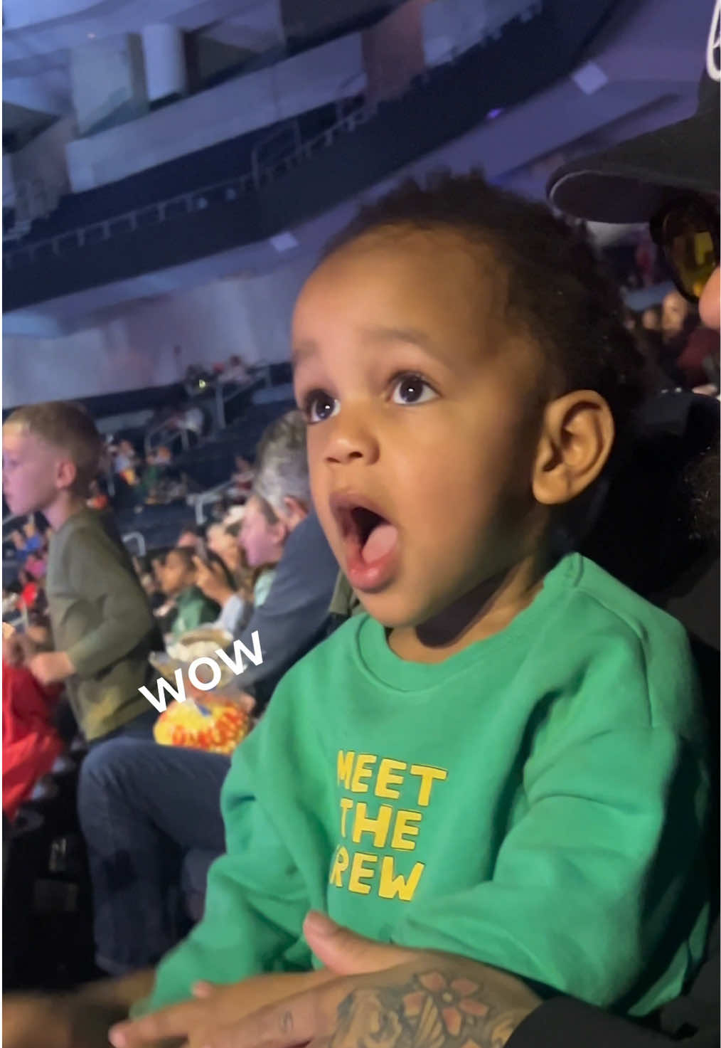 We took our two year old to the @Ringling Circus here in Duluth and this is how it went 👀🎪 #thegreatestshowonearth #ringlingbros @Mandy Rodgers 