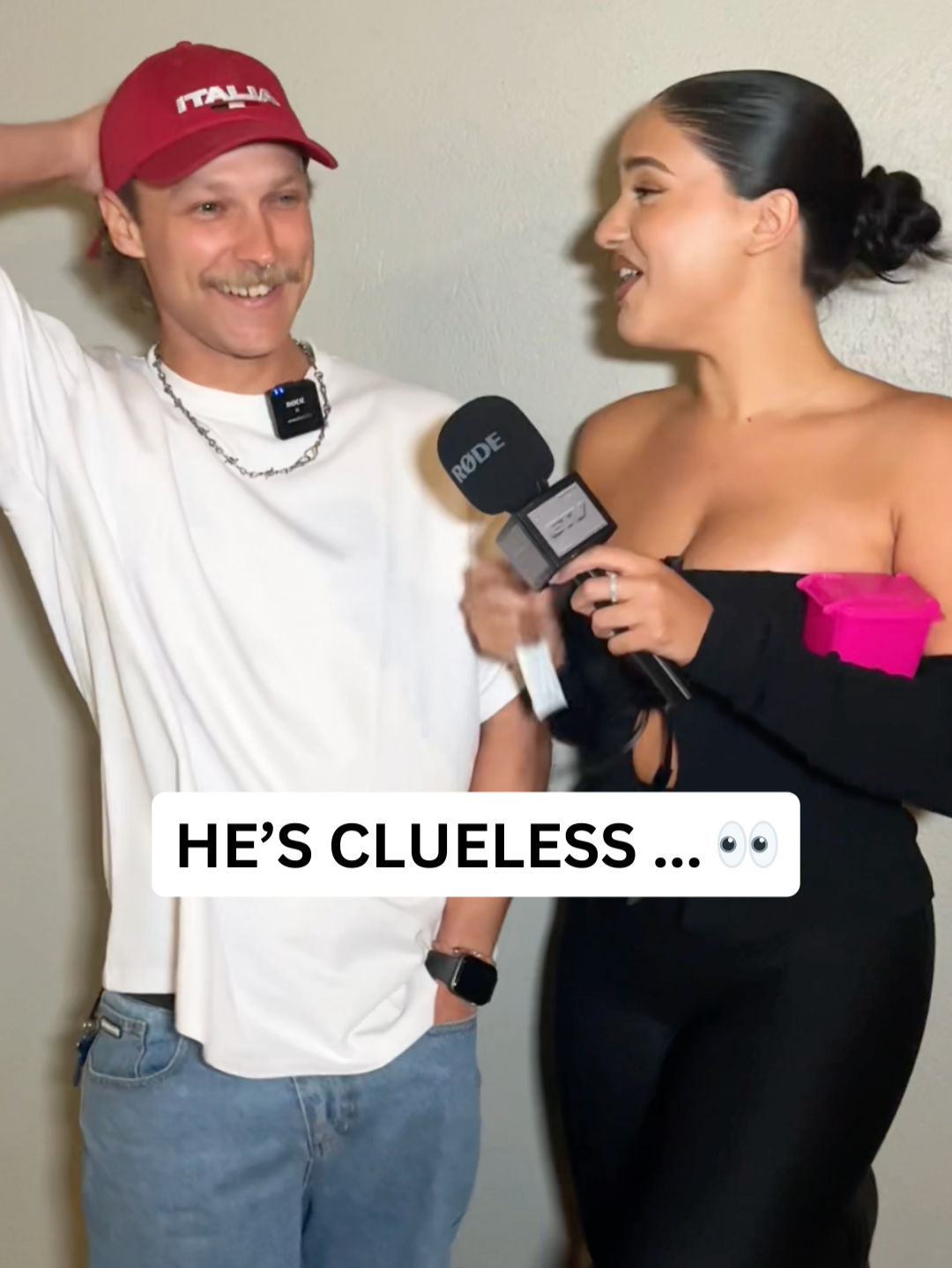 He doesn't know ... 👀 #reaction #streetinterview #australia #singleinterview #trashyourvape
