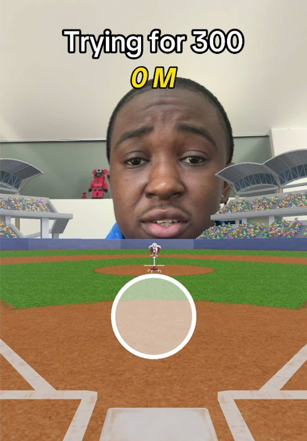 Home run challenge is so hard omg #filter #filterchallenge #homerun #baseball #ball #hit #challenge 