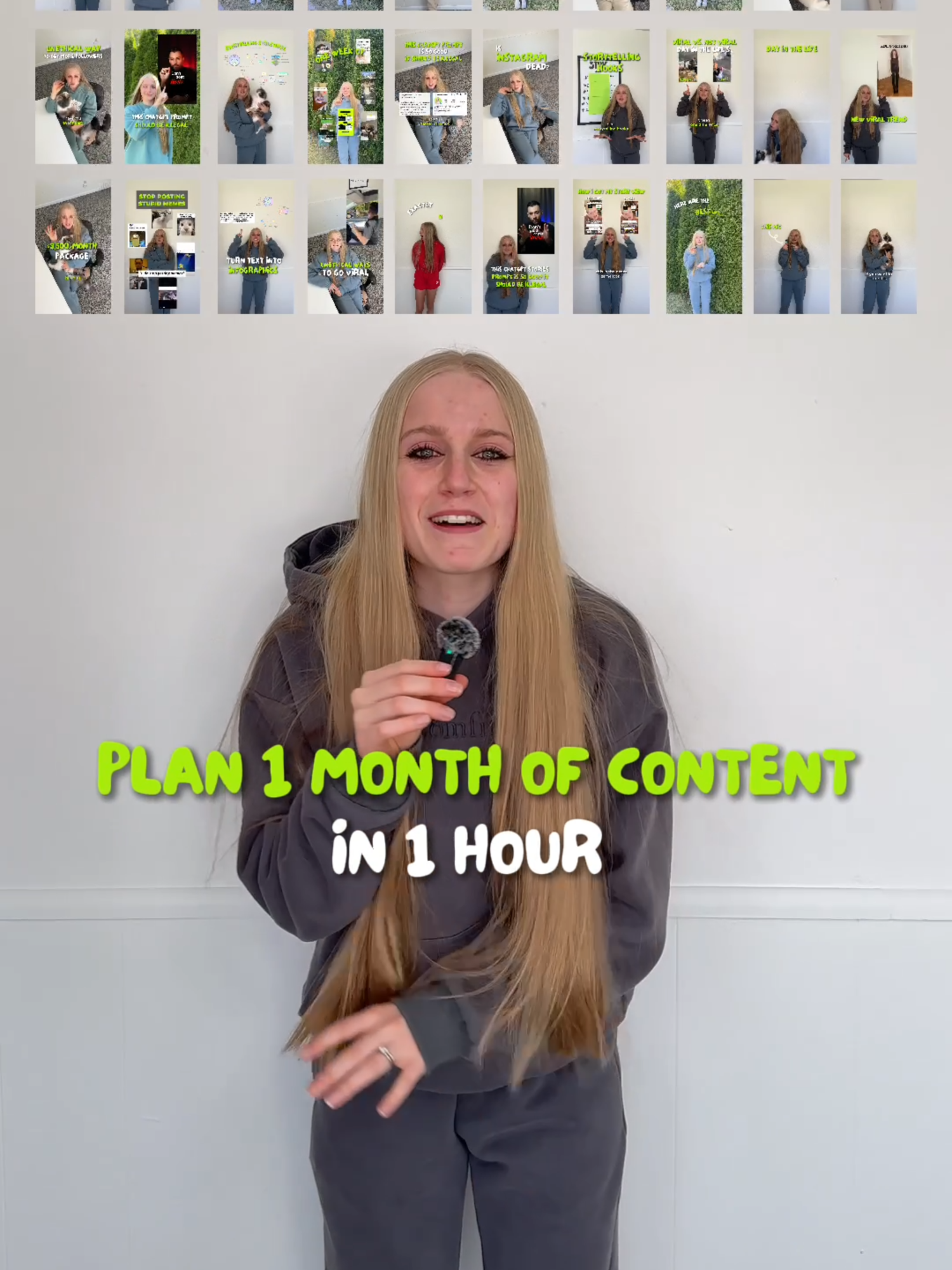 Plan 1 Month of Content - In 1 Hour 🗓️🤯