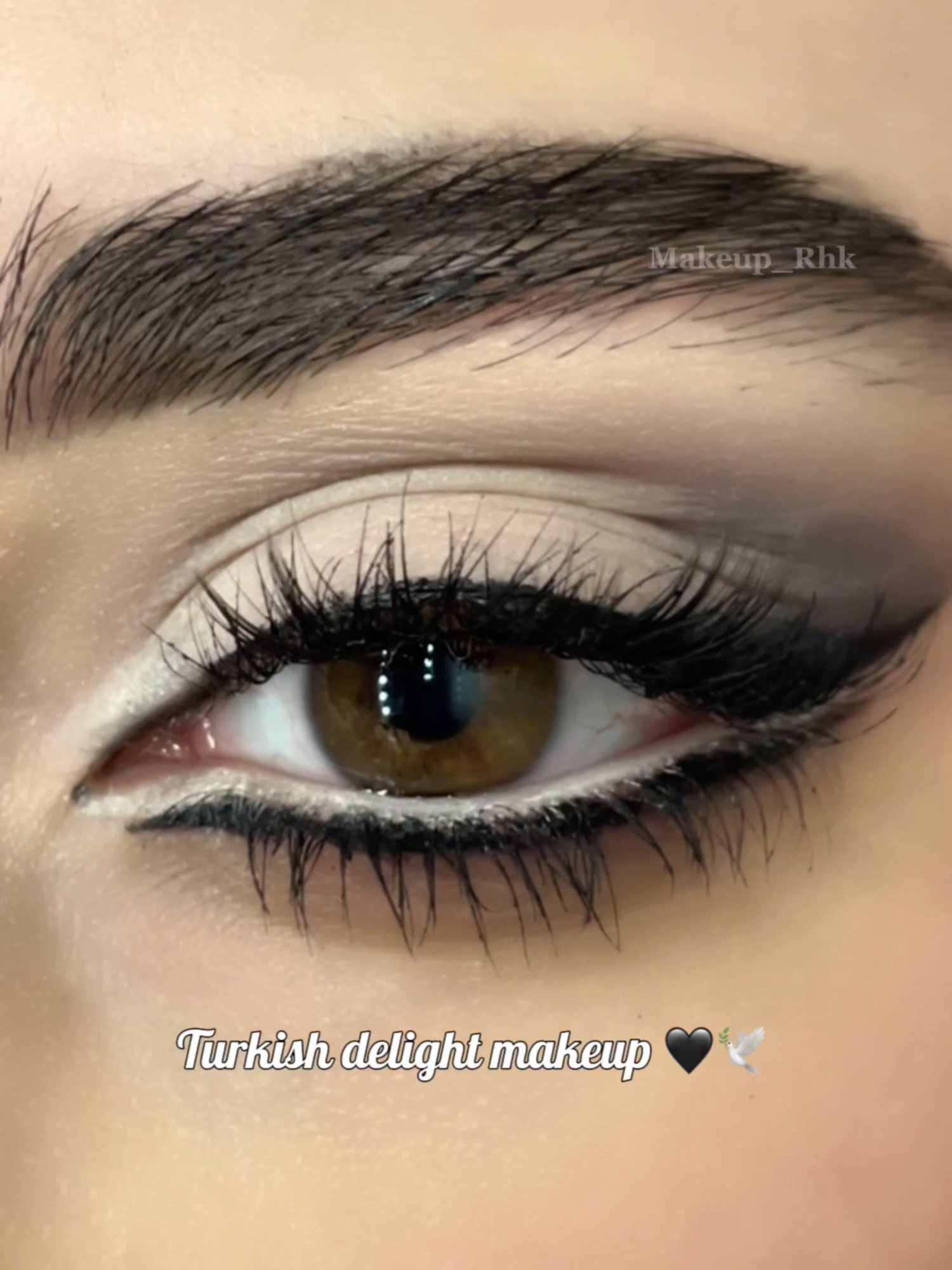 Turkish Delight Makeup 🇹🇷🕊️#makeup #fyp #makeuptutorial