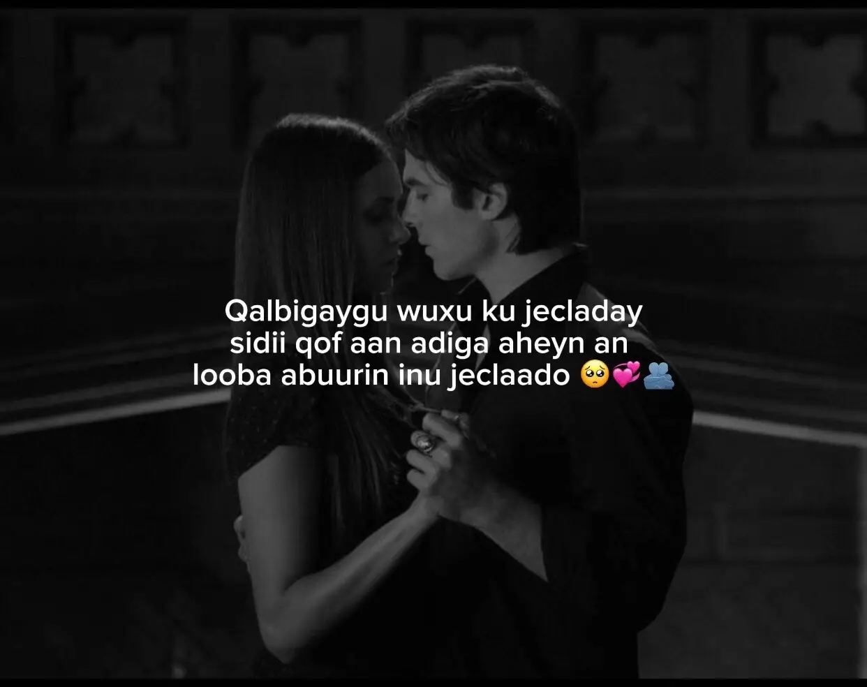 @A+🦋 i dhagayso mcn badaneYy ma rabo inan adi kuwayo umana adkesan karo adigo murugsan sbbto ah wan ku jeclahay murugtadu way i dhibaysaa indhahayga marka lagugu eego adigaa ka dhamestiran dhamestirnanta adiga ka qurux badan quruxda laftigeda adiga kan doortay dumarka oo idil run ahaanti wan la qabsaday inan haben walba ku seexdo adiga fatiimahaga quruxda badan iyo hadaladaada macanka badan halka haben aad iga seexato ayan dareema sidi in anu habenkaugasi dhames tirnen wayo nalka ifinayay ayaa ka maqan 🥺🤍🕊️  . . . . waxad tahay qofti ugu quruxda badned ay abid indhahaygu qabtan waxad leedahay codki ugu macana ay abid dhagahaygi maqlan, hppi wan ku jecladay sbbto ah dhoola cadentaydii ayad dib iguso celisay waxad i fahansiisay micnaha dhabta ah ee uu jacaylku leeyahay waxad tahay gacalisadayda wanan ku faanaya midas kalia in aad jirtid ayaa igu filan inan noqdo qofka adunka ugu farxada badan ❤️‍🩹💐 . . . . Quruxdii adunkayy waligay kama daalayo inan iska dhagesto adiga codkaga kama dalayo inan daawado quruxda sawirkaga kama dalayo inan aqristo fariimahaga kama daalayo inan adiga isku si ku jeclaado malintan is baranay ilaa imika kama caajisayo naxaristada kama xiiso dhacayo shakhsiuadada kama daalayo inan salad kaste adiga kugu ducesto kama dalayo dadaalka an ku bixinayo in aan farxad ku siiyo kama daalayo in an adiga murugta kaa ilaashado kama dalayo amantada 😫💞 . . . . . Waxaa tahay boqoradeyda waxad kaafisay nolasheyda Indha deeqayy waxaad qalpigeyga ku reebtay raad aan tirmeyn abid ❤️🥀. #lover #jaceyldhaba #taydii #navtaydii #marwadaydii #Love #lovely #lamahelaan❤🦋✌ #jawi_bila🌊❤️🌴 #somalitiktok #explore #videoviral #foryoupage 