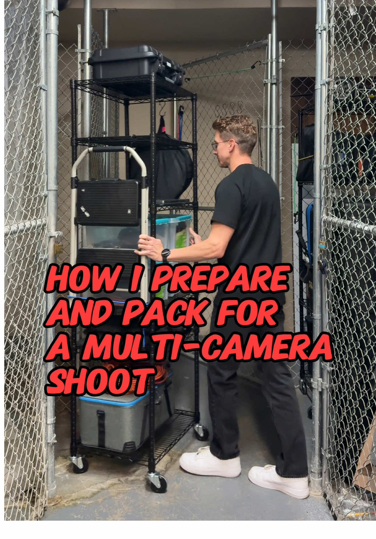 How I prepare and pack for a multi-camera shoot.  #nycproduction #broadcasttv #freelance #dp #nycdp #sonyfx6 #premierepro #preproduction #production #gearlist 