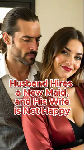 Husband Hires a New Maid, and His Wife Isn't Happy 💔#fyp #drama #maid 