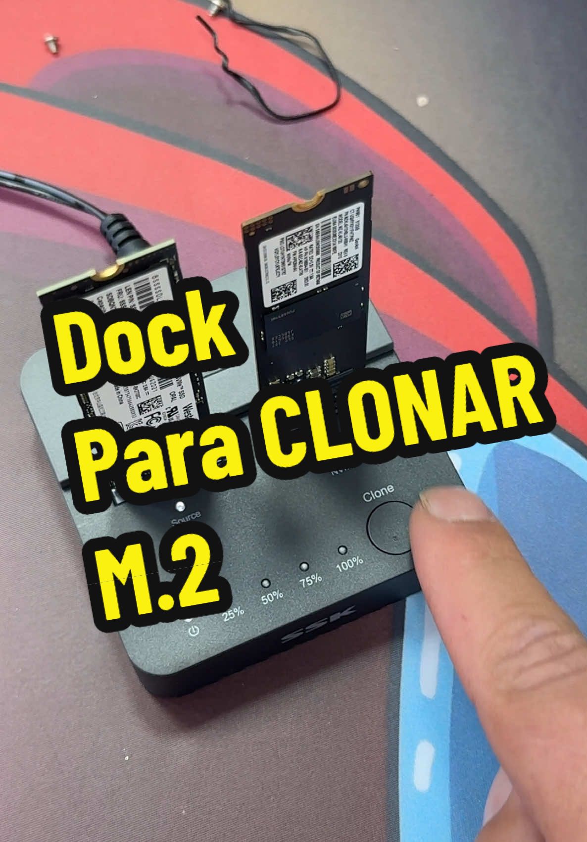 Clonemos un M.2 Mvme súper fácil #clon #m.2 #mvme #discos #copia 