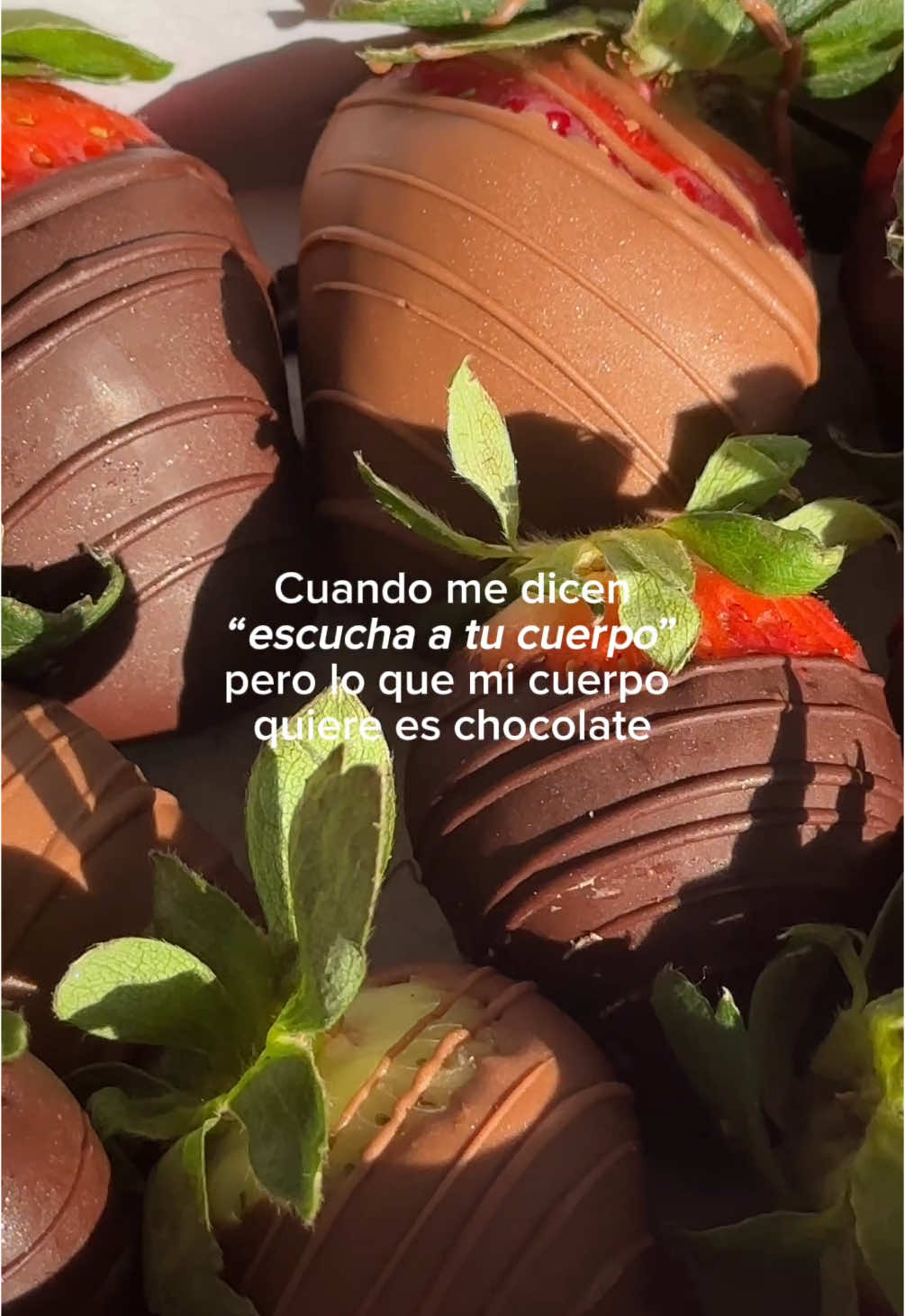 Solo hay que escuchar al cuerpo 🍫☺️ ¿A ti qué te pide?