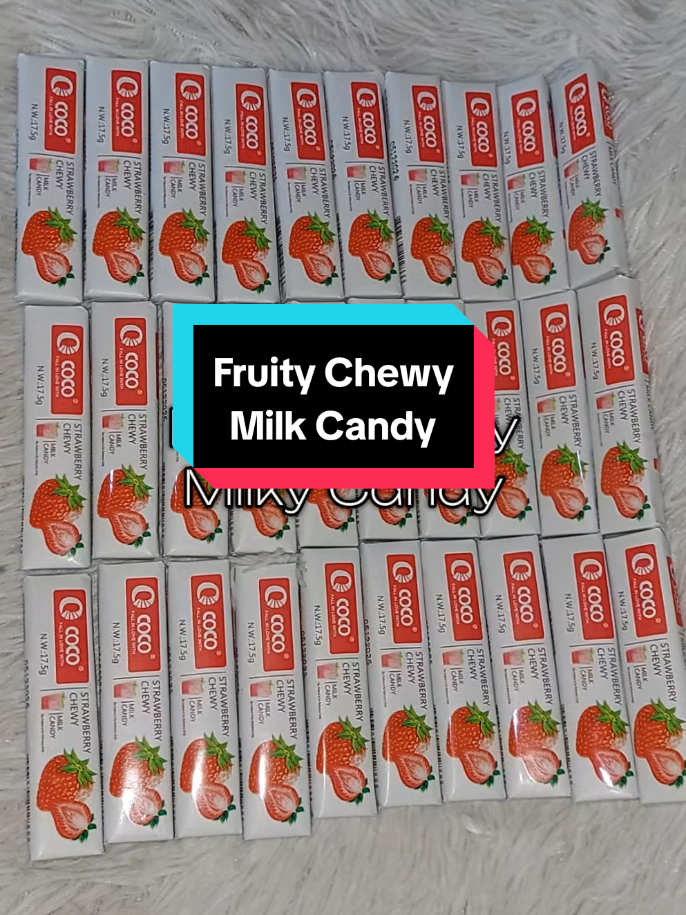 Fruity Chewy Milk Candy #milkcandy #chewycandy 