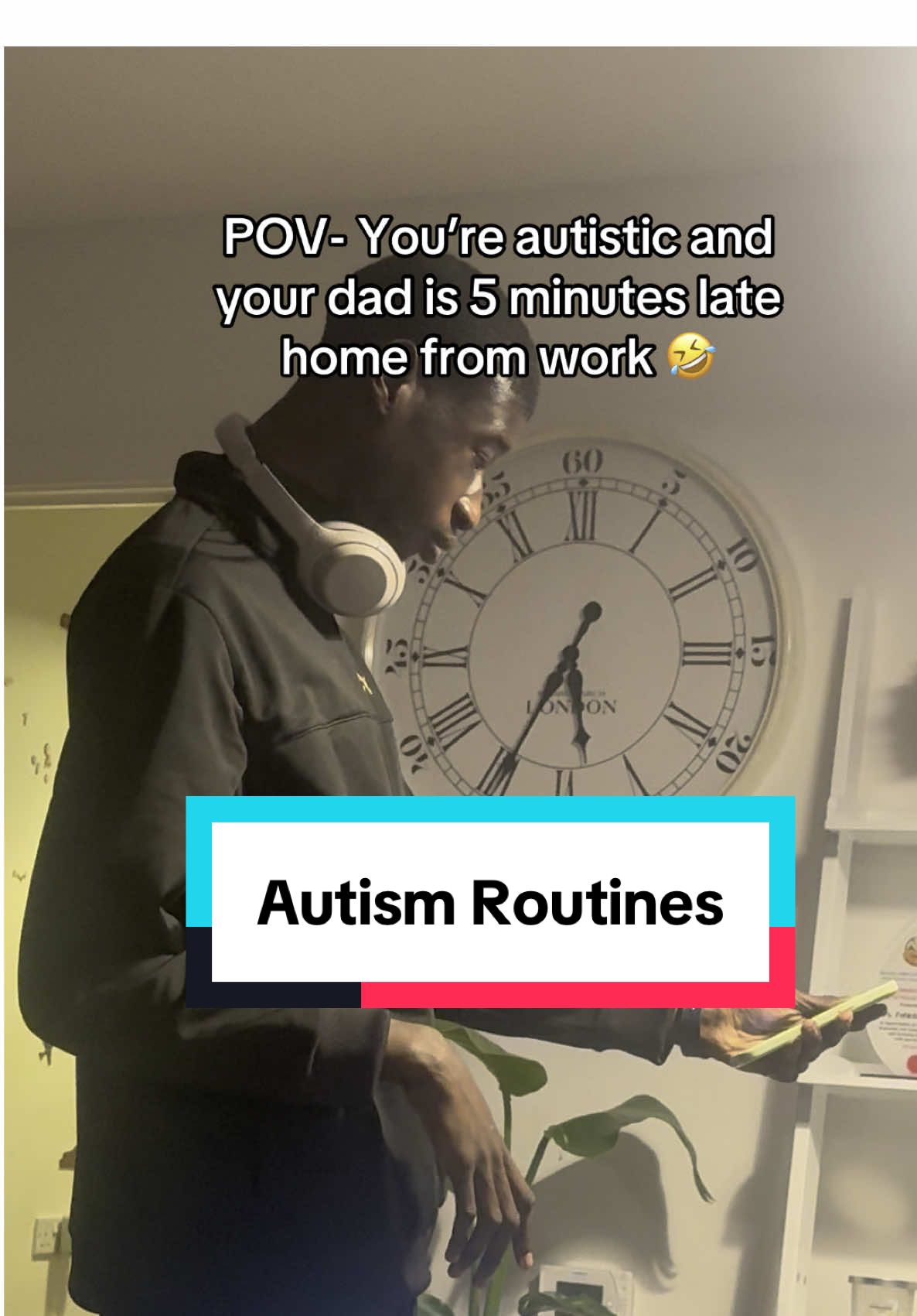 When your dad think he grown and breaking curfew 🤣 #autistic #autisticadult #autismoftiktok #autismtok #autismparent #autismparenting #autismroutines #wholesome #autismacceptance #fyp