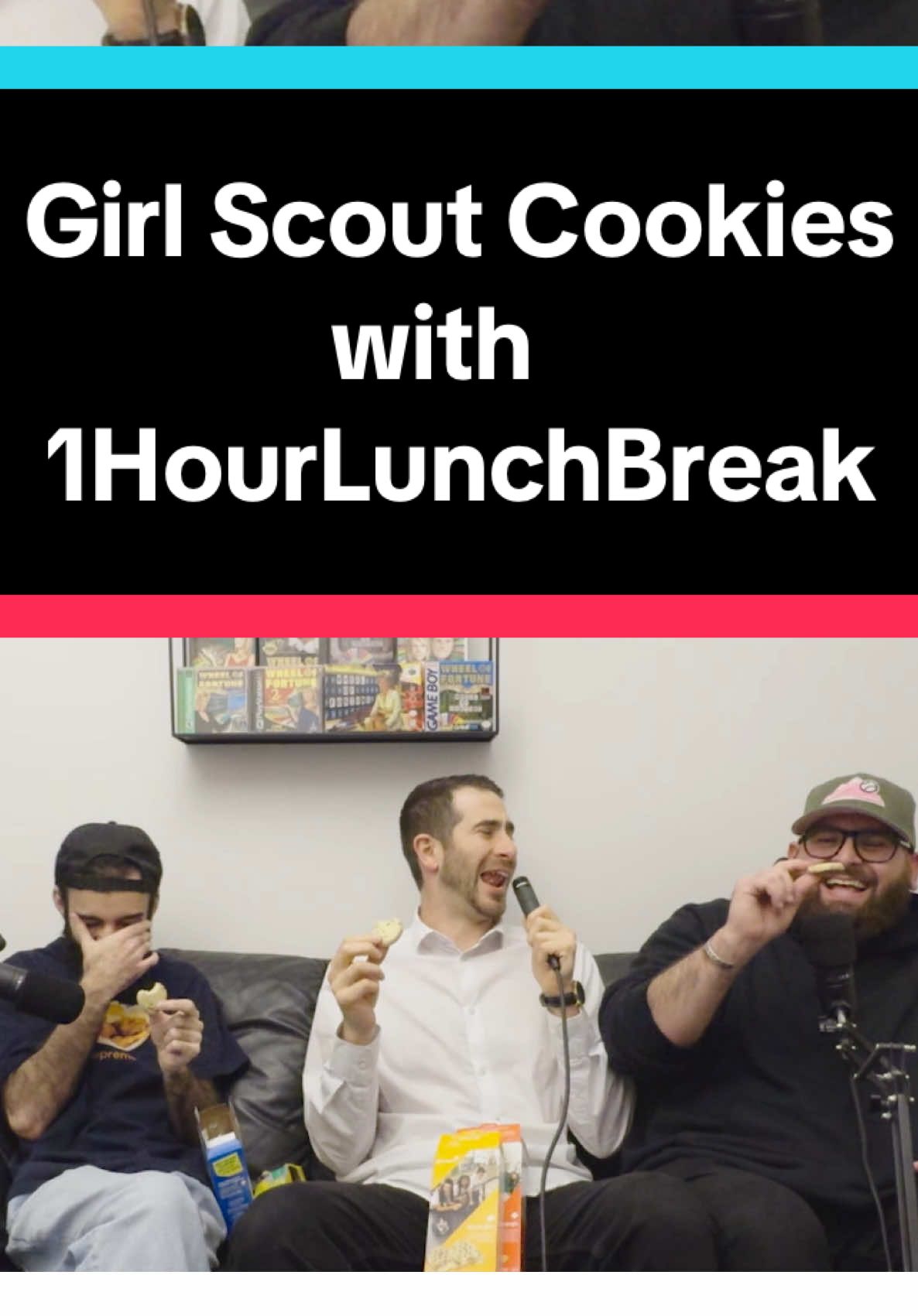 Any thin mint enjoyers?? #podcast #food #girlscoutcookies thank you @1 Hour Lunch Break for going on this adventure with us 🙏🏼
