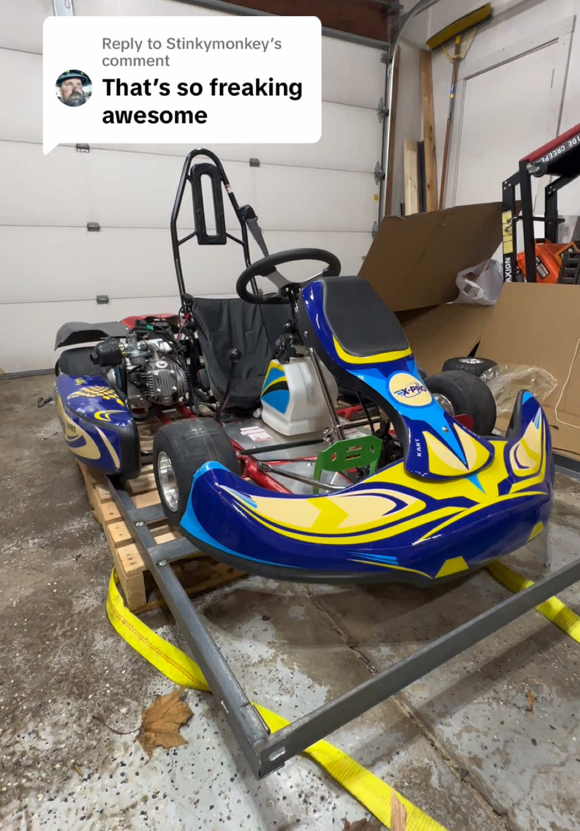 Replying to @Stinkymonkey Amazon X-Pro Raptor 125cc Shifter Kart