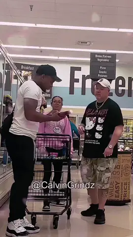 He been on this side for a while! #calvingrindz #funnyvideo #entertainment 
