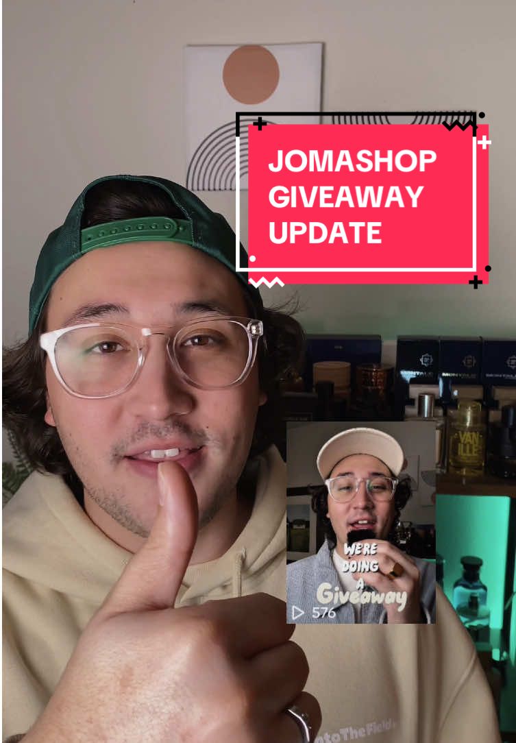 2 DAYS LEFT TO ENTER THE JOMASHOP GIVEWAY! This is the perfect opportunity for you to grow your fragrance collection, so get entered on my previous post for your chance to win a $150 Jomashop GIFT CARD!!  The rules are simple! Go to my giveaway post and: -Tag a friend -Comment the fragrance that you will buy if you win the gift card -Follow me -Follow @Jomashop Inc  I'll be announcing the winner on Wednesday February 26th on my TikTok!  #giveaway #giveawayalert #jomashopgiveaway #fragrancegiveaway #freefragrances #newgiveaway #fragrancetiktok #perfumetiktok #fragrance #perfume #fragrancesformen #fragrancesforwomen #unisexfragrances #nichefragrances #designerfragrances #luxuryfragrances #giveawayupdate #jomashop #fyp #foryoupage #viral #freestuff #free #giftcard 