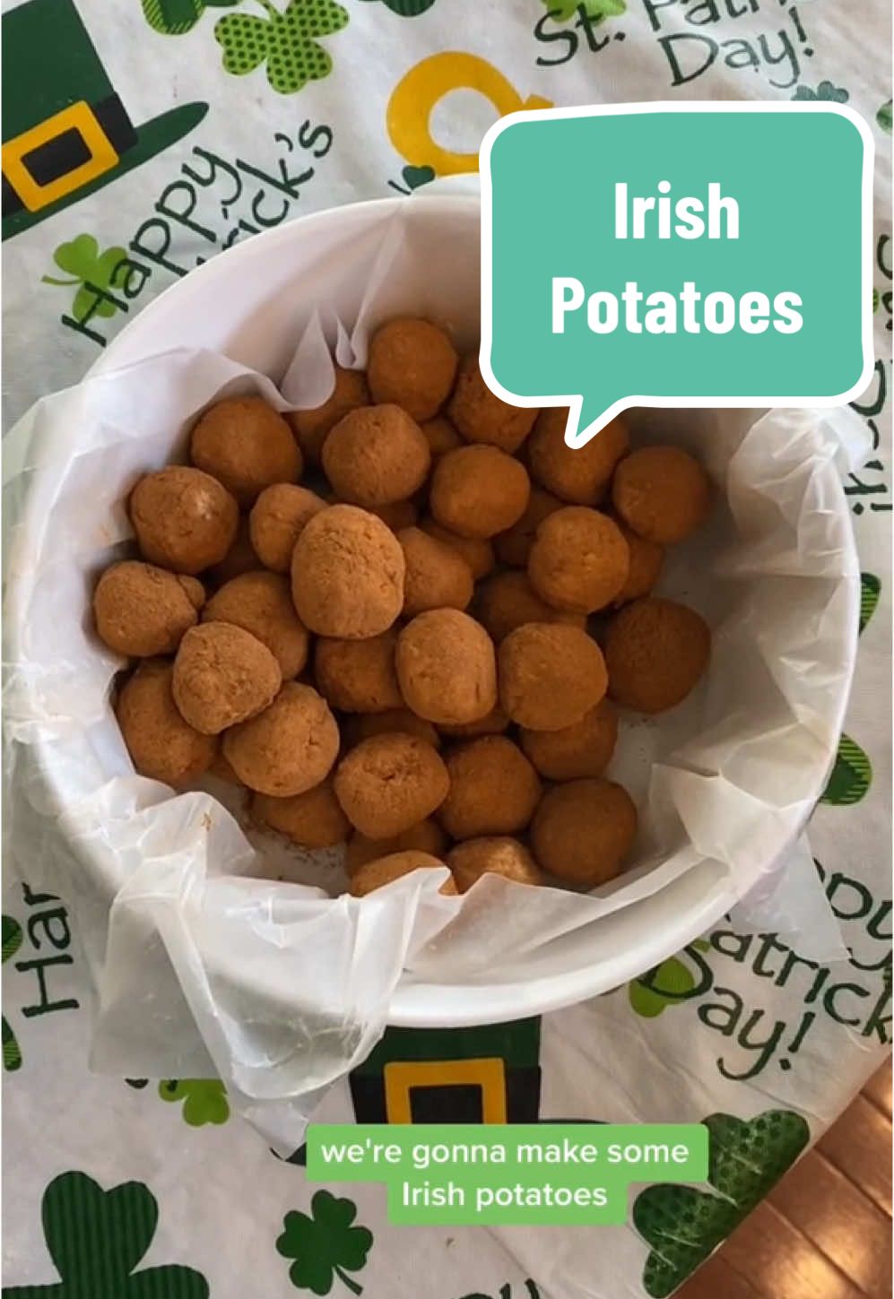 #irishpotatoes #stpaddysday #irish#philadelphia #philadelphiA #potatoes #candy #coconut #creamcheese #irishpotato #saintpatricksday #yum #green #irishcandy @Philly Cream Cheese 