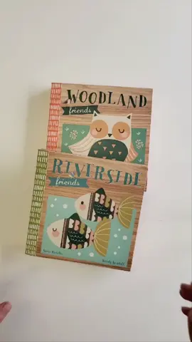 Meet an assortment of adorable animals and find out what’s happening in the woodland and by the riverside in these charming, chunky board books.  Featured: WOODLAND FRIENDS and RIVERSIDE FRIENDS by Susie Brooks, illustrated by Wendy Kendall #boardbooks #babybooks #childrensbooktok #booksfortoddlers